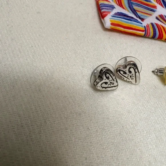 Brighton Earrings with Colorful Heart Pouch - Picture 3 of 14